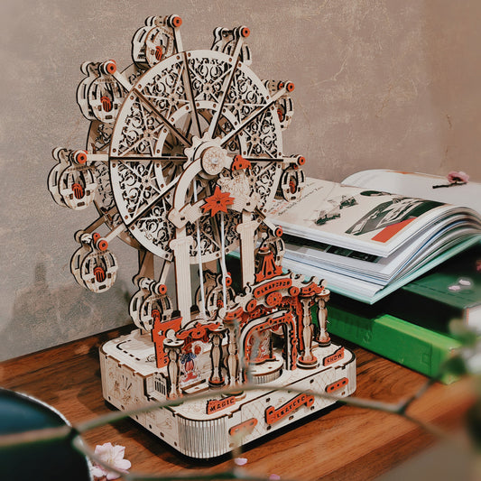 The Grand Ferris Wheel - Wooden Music Box Kit product image 2