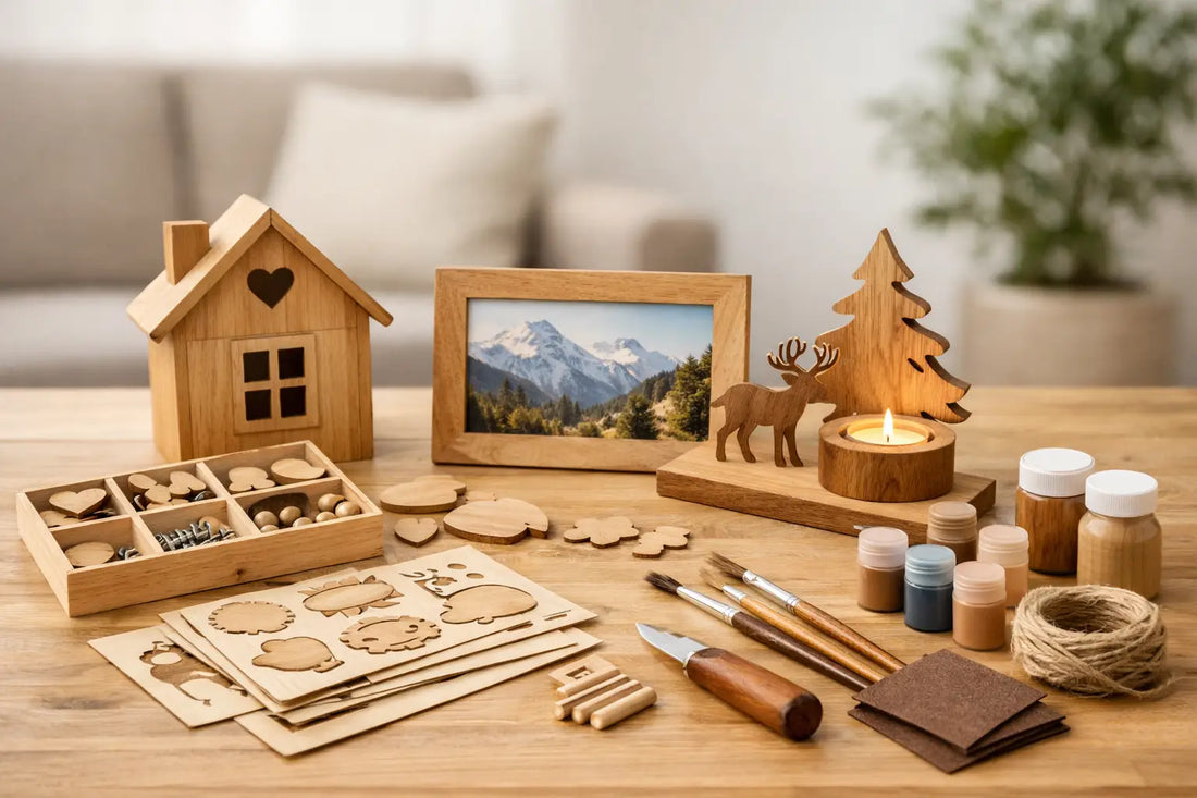 Why a Wooden Home Decor Craft Kit Lasts