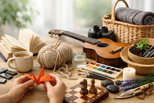 12 Screen Free Relaxing Hobbies to Try