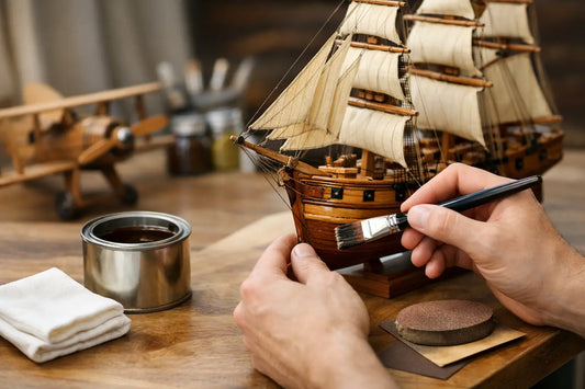 How to Finish Wooden Models for a Lasting Display