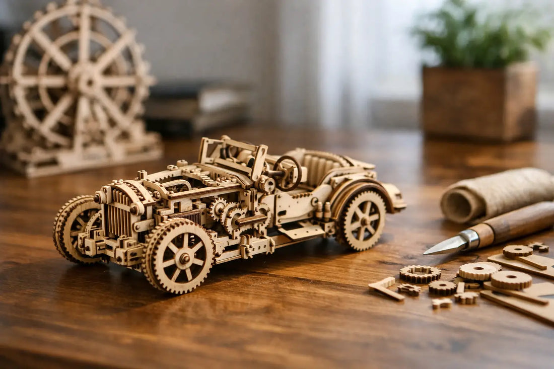 Why Wooden Mechanical Model Kits Last